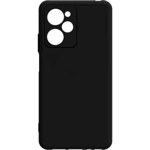 Case 4U Xiaomi Poco X5 Pro Kılıf Kamera Korumalı Mat Renkli Yumuşak Kalın Sağlam Silikon Kılıf Biye Siyah