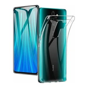 Case 4U Xiaomi Redmi Note 8 Pro Kılıf A+ Şeffaf Lüx Süper Yumuşak 0.3mm Ince Slim Silikon
