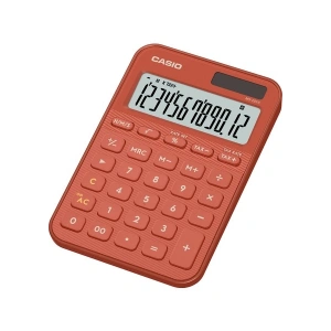 Casio MS-20YC-RD-W-DP Hesap Makinesi Kırmızı
