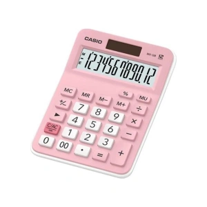 Casio MX-12B-PK Pembe 12 Hane Masa Üstü Hesap Makinesi