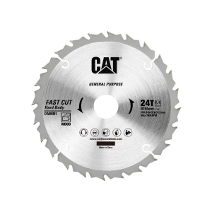 Cat DA08001 184X30MM Ahşap Kesme Elmas, Daire Testere Bıçağı 24 Diş