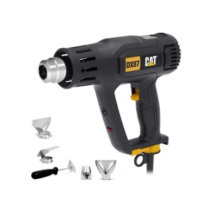 Cat DX87 2000WATT Dijital Göstergeli Profesyonel Sıcak Hava Tabancası + 5 Adet Aksesuar