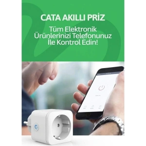 CATA CT-4010 Akıllı Wifi Priz Uzaktan Kontrol