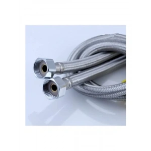 Çelik Klozet Bağlantı Hortumu - 3/8x3/8, 30 cm, 2 Adet