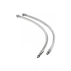 Çelik Paslanmaz Flex Bağlantı Hortumu - 3/8 M8 (2 Adet, 50 cm)
