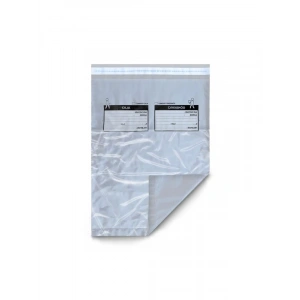 Cepli Gri Kargo Poşeti, 30x37+5 cm 100 Adet