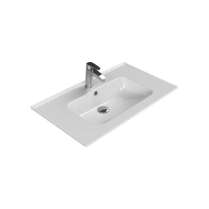 Cerastyle Turkuaz Blue Etajerli Lavabo 80*47 cm