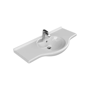 Cerastyle Turkuaz Nil Etajerli Lavabo 105*50 cm