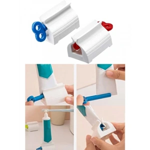 Çevirmeli Diş Macunu Sıkacağı - Renkli