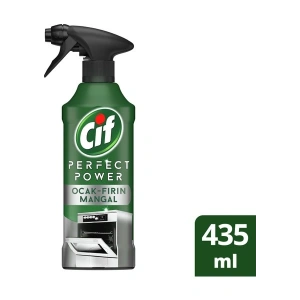 Cif Perfect Power Fırın Ocak Mangal için Sprey Temizleyici 435 ML