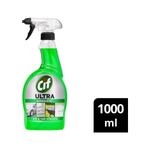 Cif Ultra Anında Etki Kir ve Yağ Çözücü 1000 ml