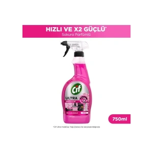 Cif Ultra Anında Etki Kir & Yağ Sökücü Sakura