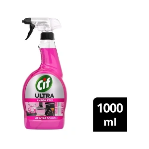 Cif Ultra Sprey Sakura Parfümlü Kir ve Yağ Sökücü 1000 ml