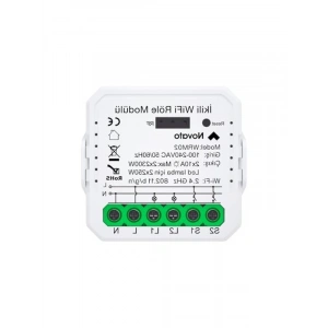 Çift Çıkışlı Akıllı Anahtar Modülü, 2x10A - 220V Röle ile Google Asistan Uyumlu