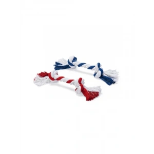 Çift Düğümlü Diş İpi Köpek Oyuncağı, 18x4x4 cm, 125 gr