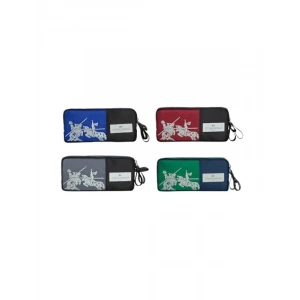 Çift Gözlü Su Geçirmez Kalem Çantası - Çok Renkli, Polyester