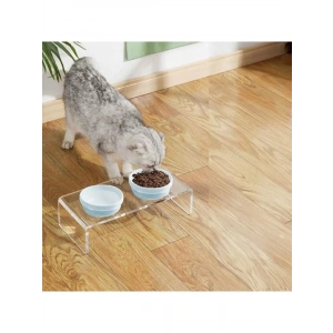 Çift Hazneli Seramik Mama ve Su Kabı ile Paspas Seti