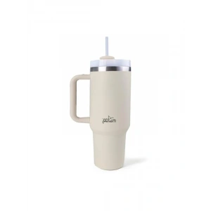 Çift Katman Çelik Termos Mug, 1200 ml Kapasiteli