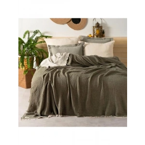 Çift Kişilik Müslin Pike - %100 Pamuk, 220 x 240 cm