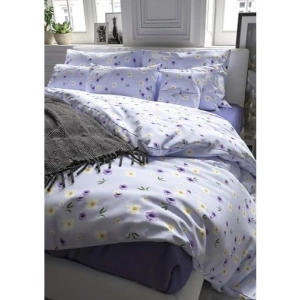 Çift Kişilik Nevresim Takımı - Kır Çiçekleri Desenli