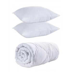 Çift Kişilik Silikon Yorgan ve Mikrofiber Yastık Seti