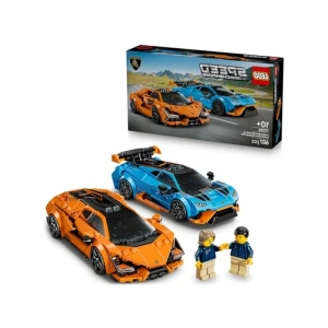 Çift Model Yarış Araba Seti - Revuelto ve Huracán STO (607 Parça)