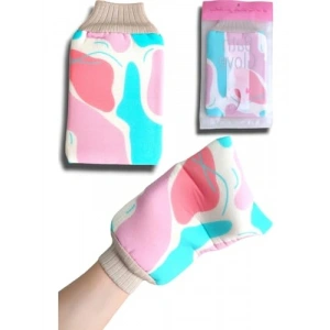 Çift Taraflı Mikrofiber Banyo Kesesi