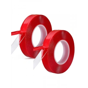 Çift Taraflı Yapışkanlı Şeffaf Bant - 18mm x 2 Metre