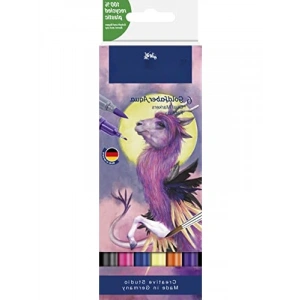 Çift Uçlu Sanatsal Markör Seti - 6lı Renkli