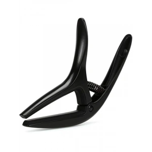 Çift Yarıçaplı Gitar Capo - Siyah Saten Tasarım