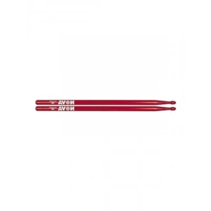 Çiftli Kırmızı Ahşap Baget, 5B Kalınlıkta Davul Çalımına Uygun