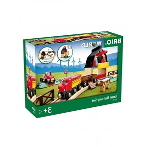 Çiftlik Temalı Tren Yolu Oyun Seti
