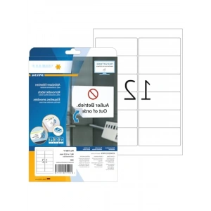 Çıkarılabilir Adres Etiketleri, DIN A4, 300 Adet, 99,1 x 42,3 mm