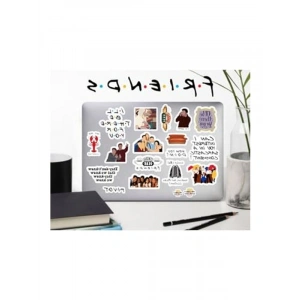 Çıkartma Seti, 2. Seri Friends Temalı, Ajanda ve Scrapbook İçin Kullanım