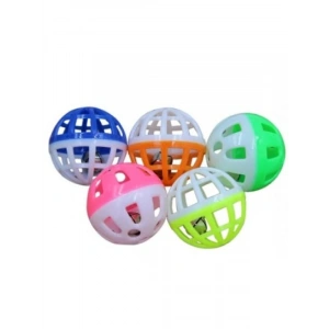 Çıngıraklı Kedi Oyun Topu - 3,5 cm (2 Adet)