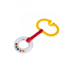 Çıngıraklı Puset Halkası - Sarı Oval