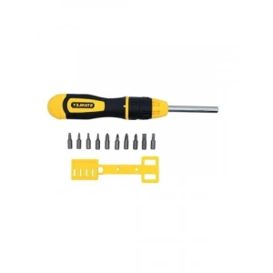 Cırcırlı Tornavida Seti + 10 Uç, Enerji Sınıfı A