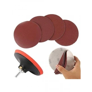 Cırt Zımpara Seti, 10 Parça, Matkap Aparatı ile Birlikte