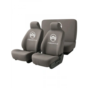 Citroen C-Elysee Uyumlu Oto Koltuk Kilifi - Gri