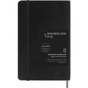 Çizgili Cep Boy Yumuşak Kapak Defter - 9x14 cm, Siyah