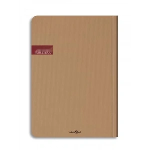 Çizgili Kahve Ofis Defteri