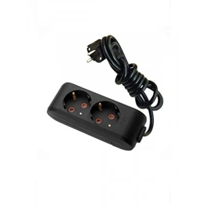 Çocuk Korumalı İkili Priz - Topraklı Kablolu Tasarım