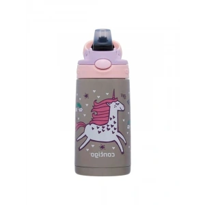 Çocuk Suluğu, Pembe Renk Seçeneği ile Çelik Yapıda ve 420 mL Kapasite