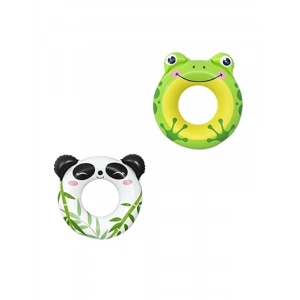 Çocuk Yüzme Simidi - Eğlenceli Hayvan Grafikleri, 79 cm x 85 cm