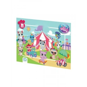 Çocuklar için 35 Parça Çerçeveli Yapboz Puzzle (34x24cm)