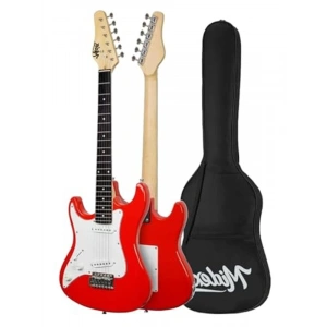 Çocuklar İçin Amfili 36 İnç Elektro Gitar Seti - Kırmızı