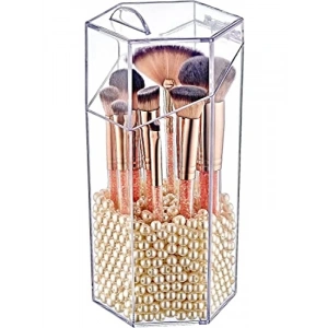 Çok Amaçlı Altıgen Kapaklı Makyaj Düzenleyici, Şeffaf