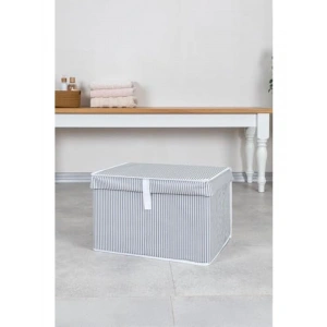 Çok Amaçlı Kapaklı Hurç Kutu, Mini Boy (40x30x26 cm)