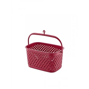 Çok Amaçlı Mandal Sepeti, 3 LT, Kompakt Kırmızı