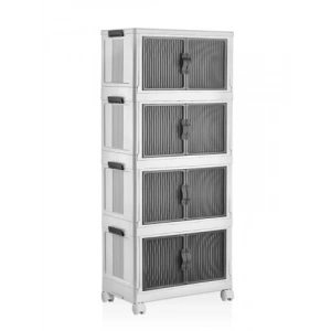 Çok Amaçlı Tekerlekli Organizer - 4 Katlı Kullanışlı Depolama Çözümü